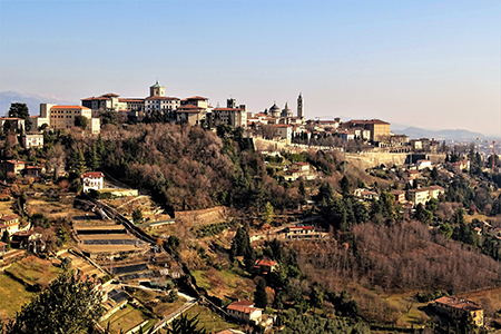Città Alta ad anello per stradette, salite, scalette il 25 gennaio 2019- FOTOGALLERY